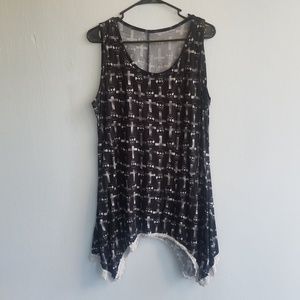 SOLD Super Soft Skull & Cross Tank
